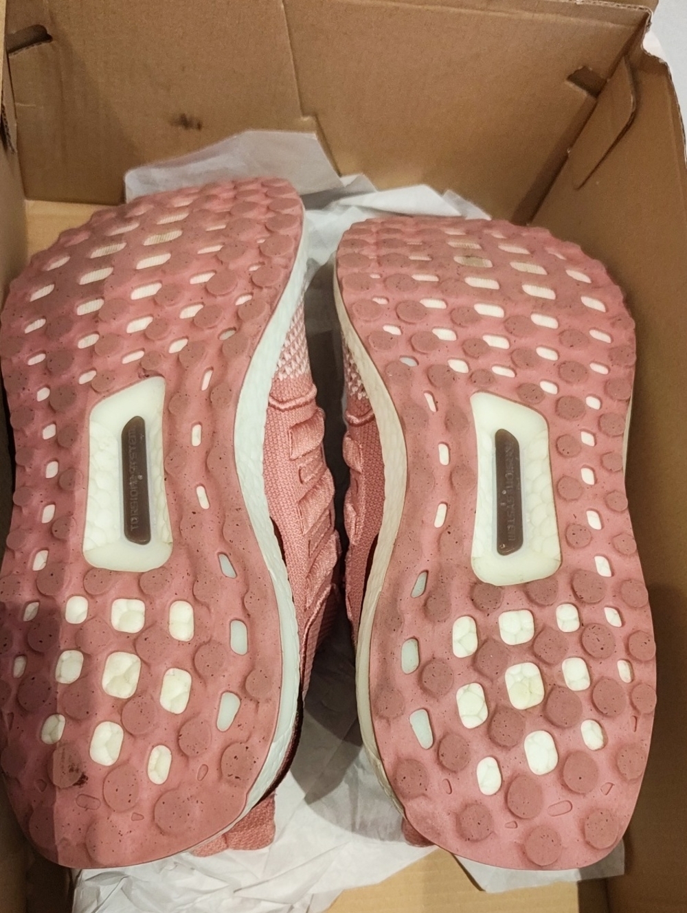 adidas Women's Rose Pink Ultraboost 1.0 Running Shoes - Picture 4 of 6